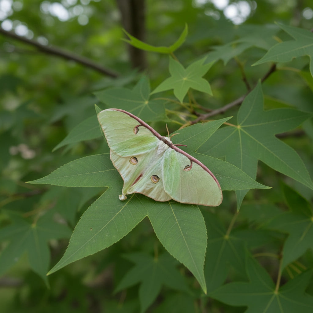 Luna Moth Cocoons